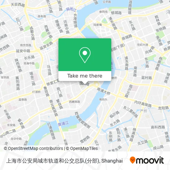上海市公安局城市轨道和公交总队(分部) map