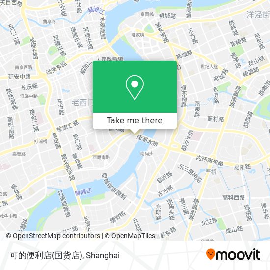 可的便利店(国货店) map