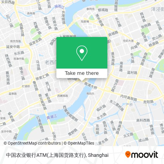 中国农业银行ATM(上海国货路支行) map