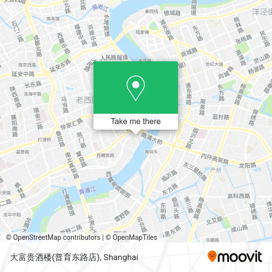 大富贵酒楼(普育东路店) map