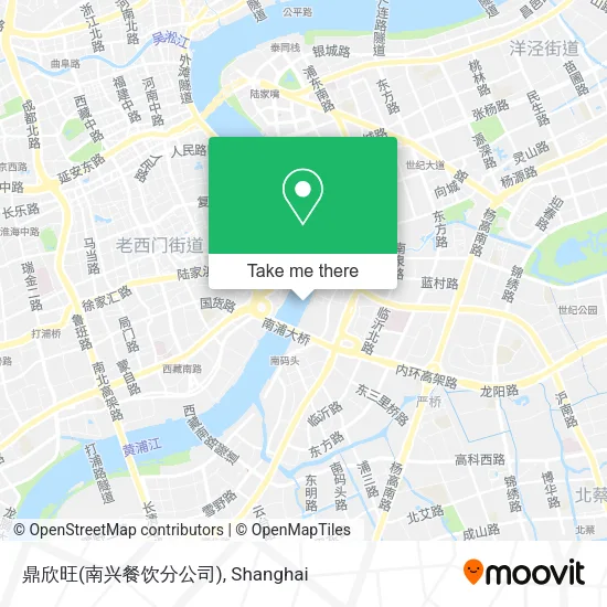鼎欣旺(南兴餐饮分公司) map