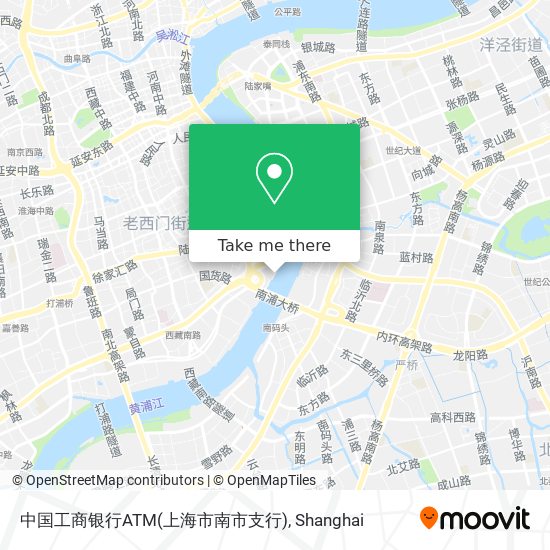 中国工商银行ATM(上海市南市支行) map