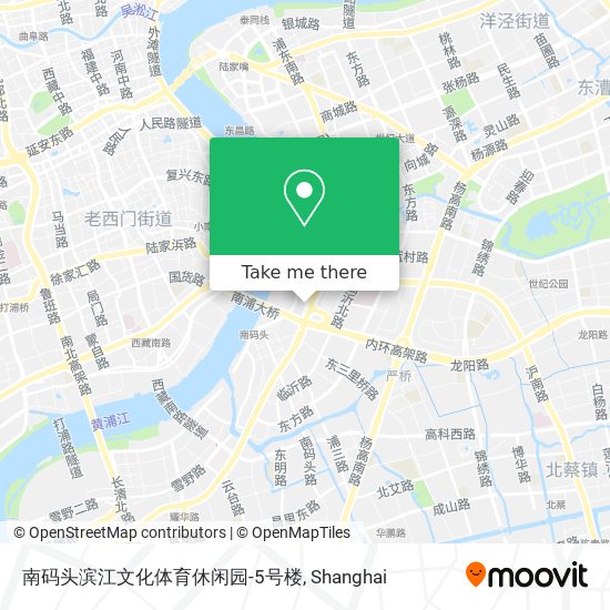 南码头滨江文化体育休闲园-5号楼 map