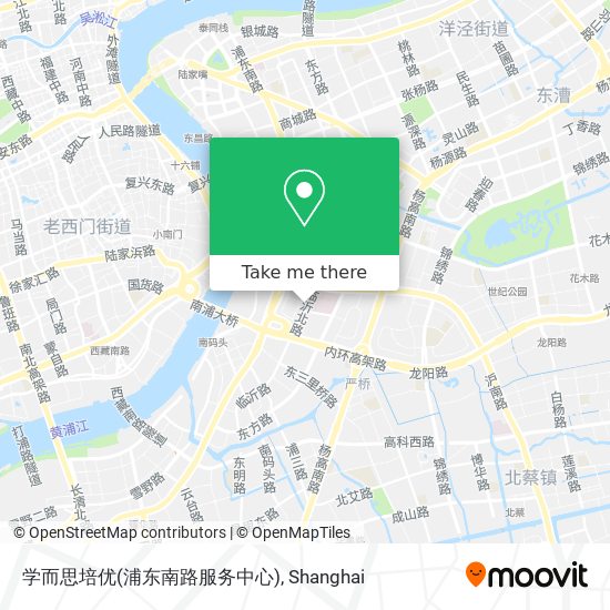 学而思培优(浦东南路服务中心) map