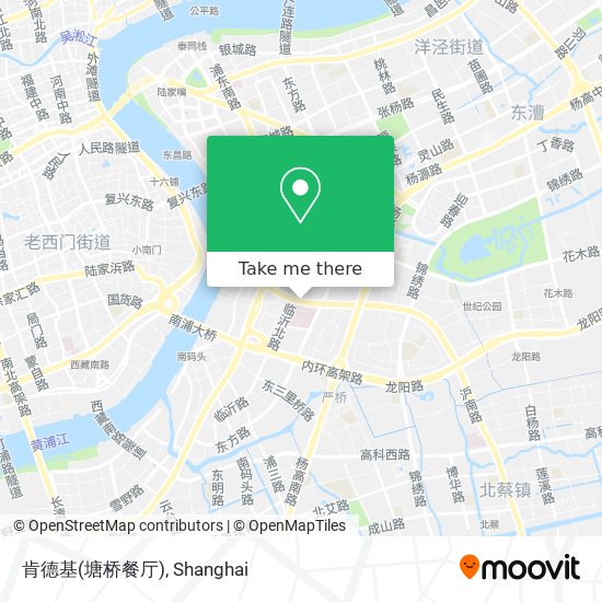 肯德基(塘桥餐厅) map