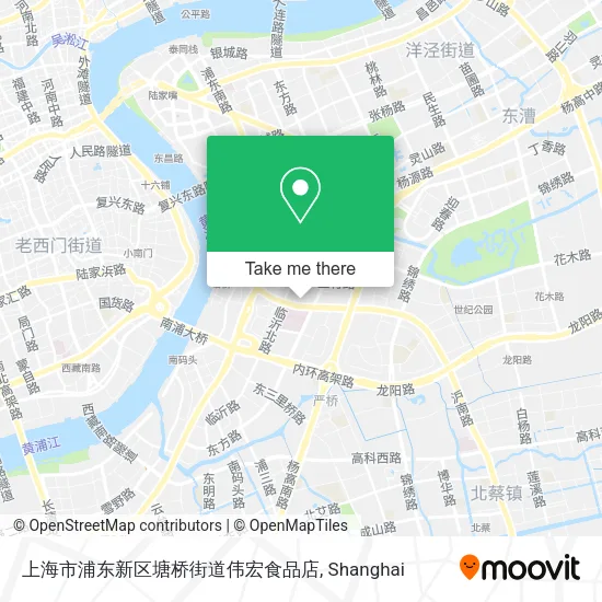 上海市浦东新区塘桥街道伟宏食品店 map