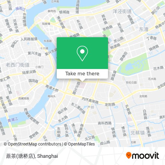 薡茶(塘桥店) map