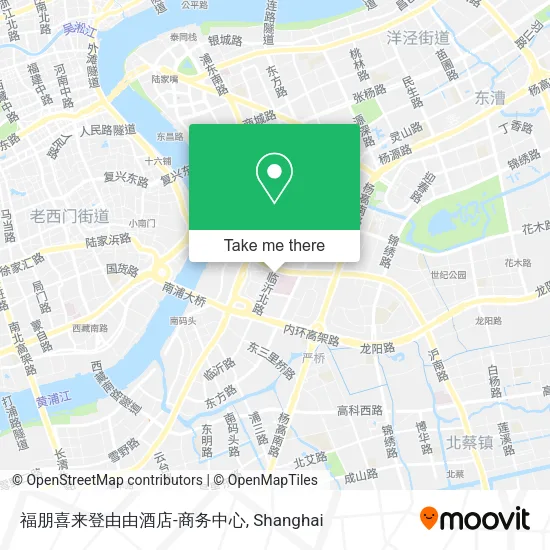 福朋喜来登由由酒店-商务中心 map
