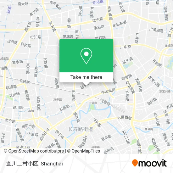 宜川二村小区 map