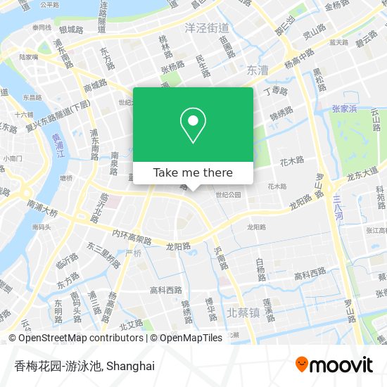 香梅花园-游泳池 map