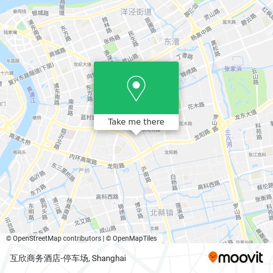 互欣商务酒店-停车场 map