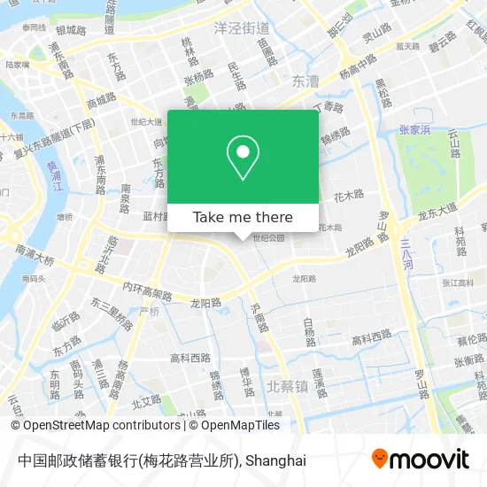 中国邮政储蓄银行(梅花路营业所) map
