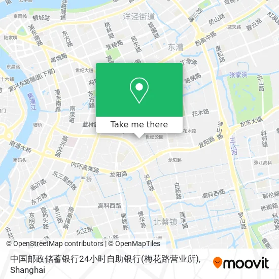 中国邮政储蓄银行24小时自助银行(梅花路营业所) map