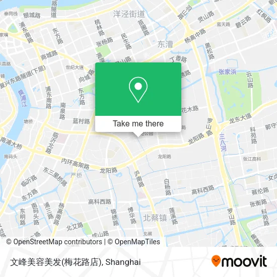 文峰美容美发(梅花路店) map