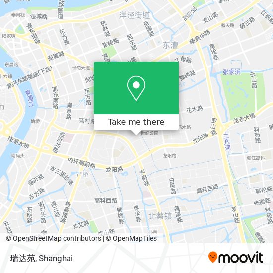 瑞达苑 map