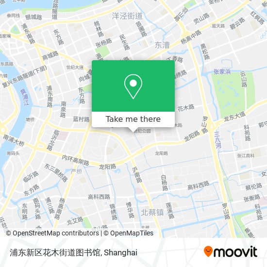 浦东新区花木街道图书馆 map