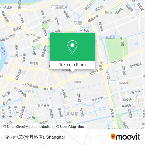 格力电器(牡丹路店) map