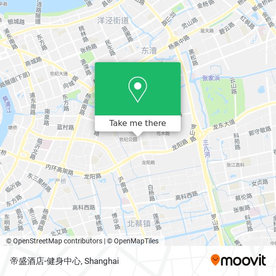 帝盛酒店-健身中心 map