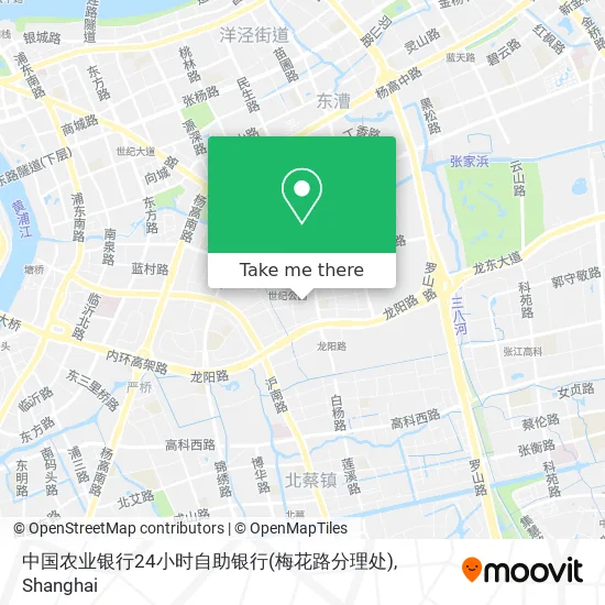中国农业银行24小时自助银行(梅花路分理处) map