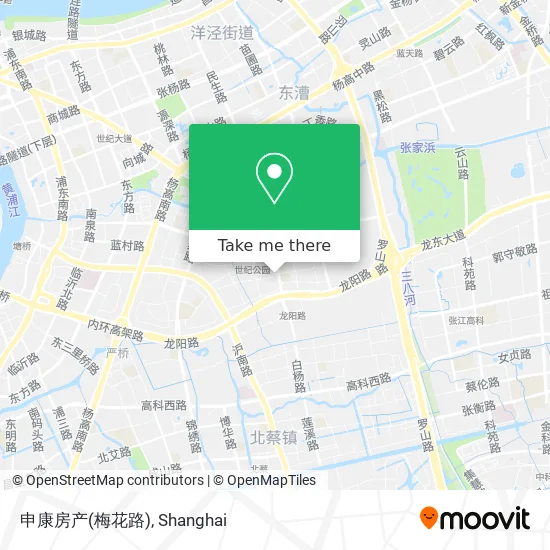 申康房产(梅花路) map