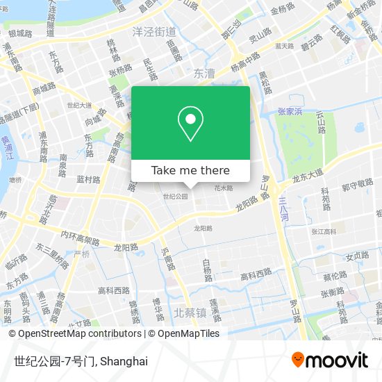 世纪公园-7号门 map