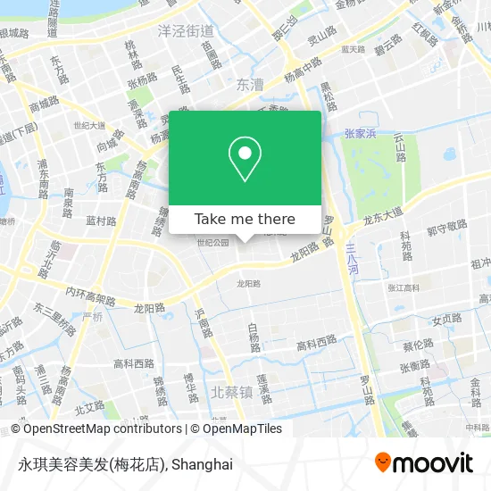 永琪美容美发(梅花店) map
