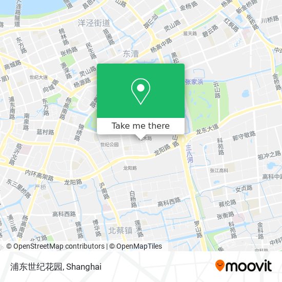 浦东世纪花园 map