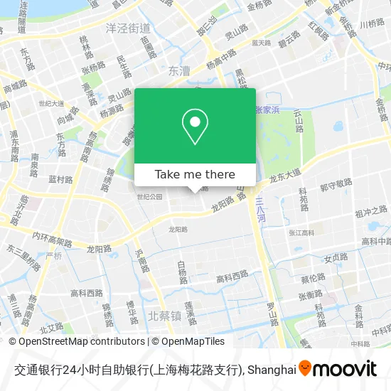 交通银行24小时自助银行(上海梅花路支行) map