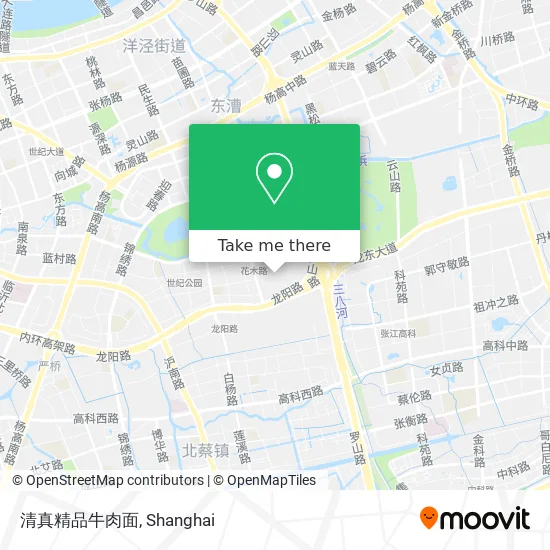 清真精品牛肉面 map