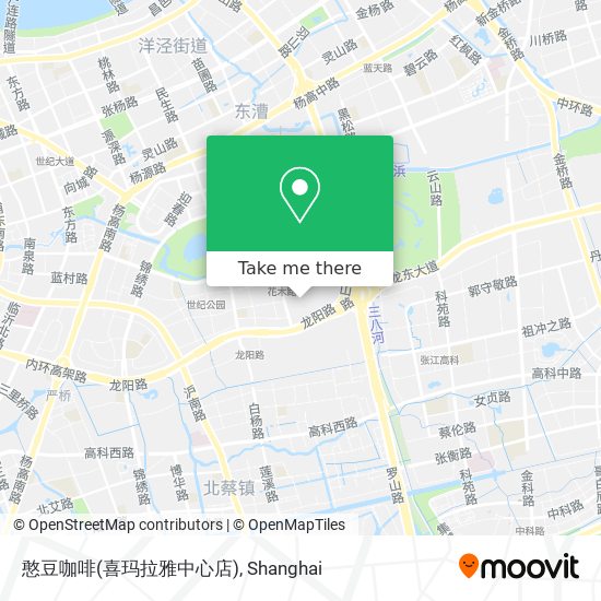 憨豆咖啡(喜玛拉雅中心店) map