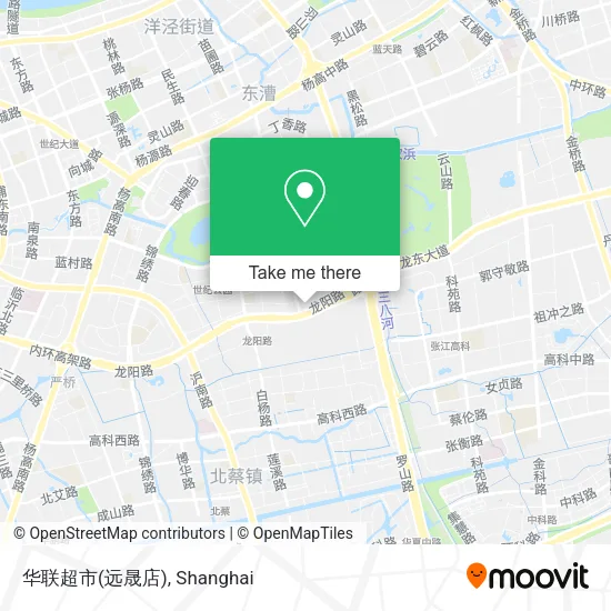 华联超市(远晟店) map