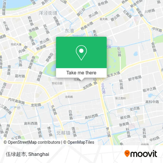 伍绿超市 map