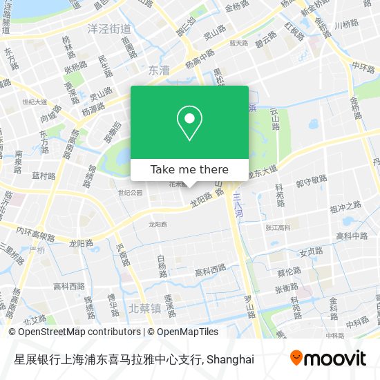 星展银行上海浦东喜马拉雅中心支行 map