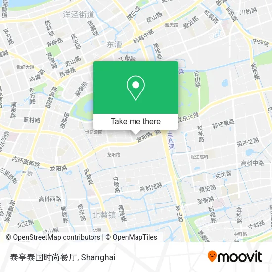 泰亭泰国时尚餐厅 map