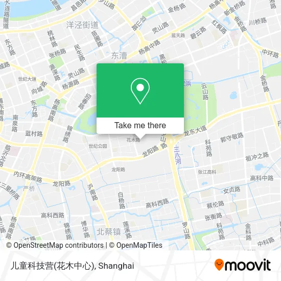 儿童科技营(花木中心) map