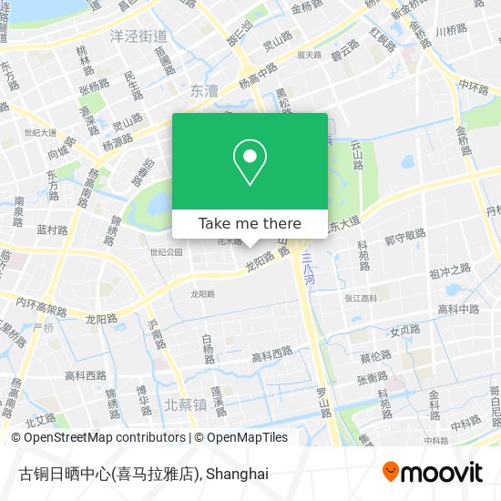 古铜日晒中心(喜马拉雅店) map