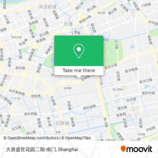 大唐盛世花园二期-南门 map