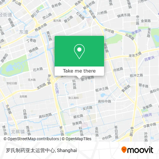 罗氏制药亚太运营中心 map