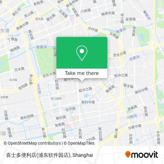 喜士多便利店(浦东软件园店) map