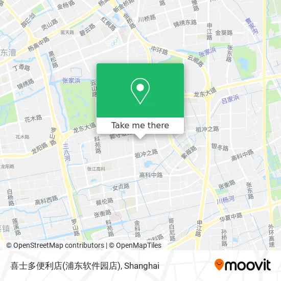 喜士多便利店(浦东软件园店) map