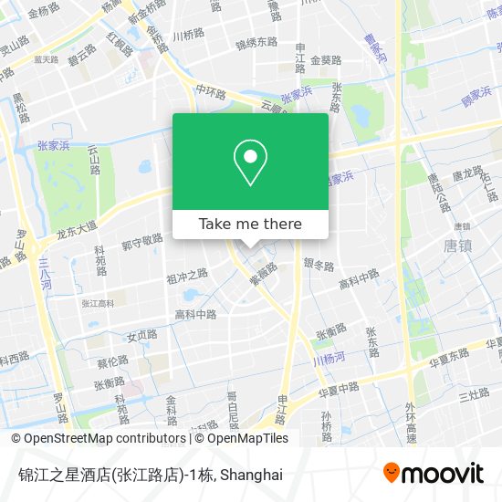 锦江之星酒店(张江路店)-1栋 map