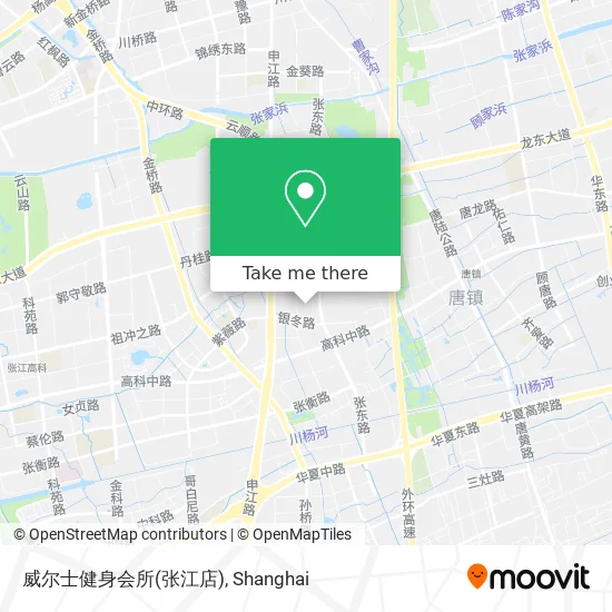 威尔士健身会所(张江店) map