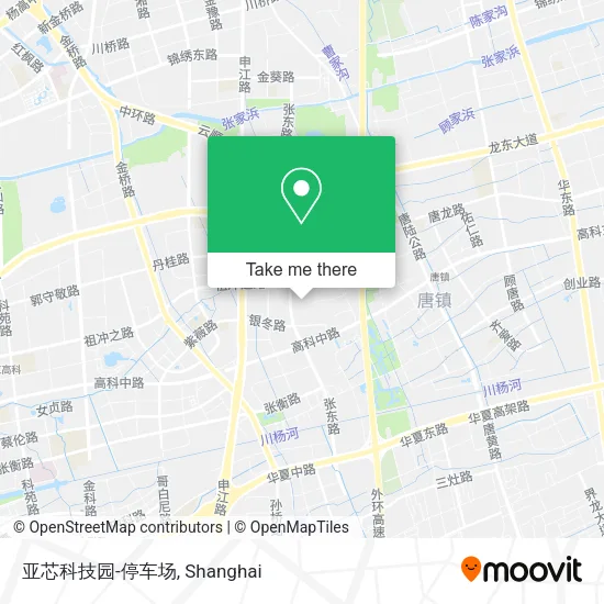 亚芯科技园-停车场 map