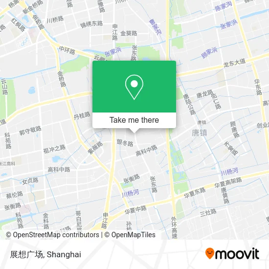 展想广场 map