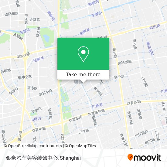 银豪汽车美容装饰中心 map