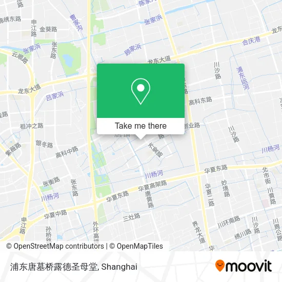 浦东唐墓桥露德圣母堂 map