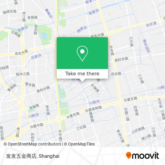 发发五金商店 map