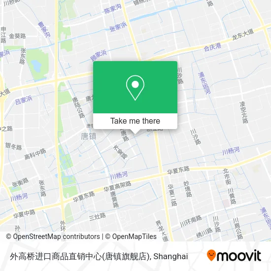 外高桥进口商品直销中心(唐镇旗舰店) map
