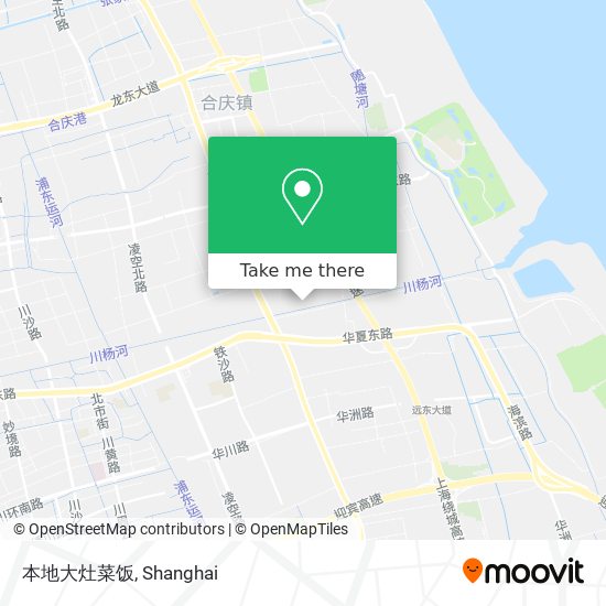 本地大灶菜饭 map