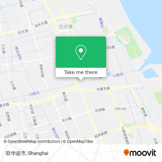 联华超市 map